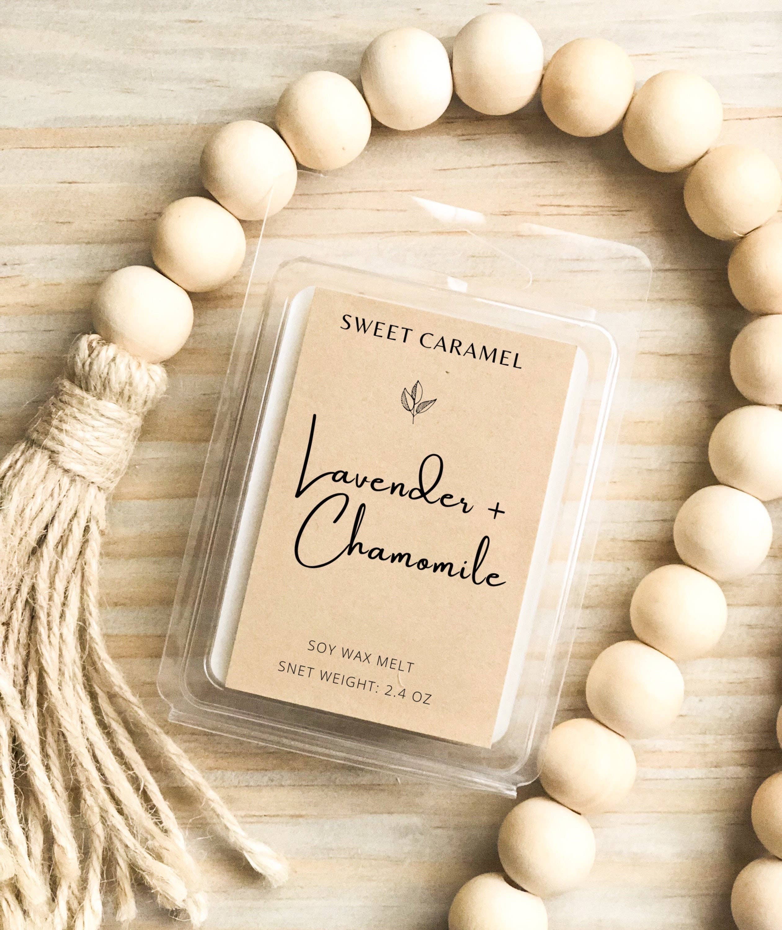Sweet Caramel Shop - Soy Wax Melts, 100% Soy Wax, Scented, Handmade, Vegan, Gift