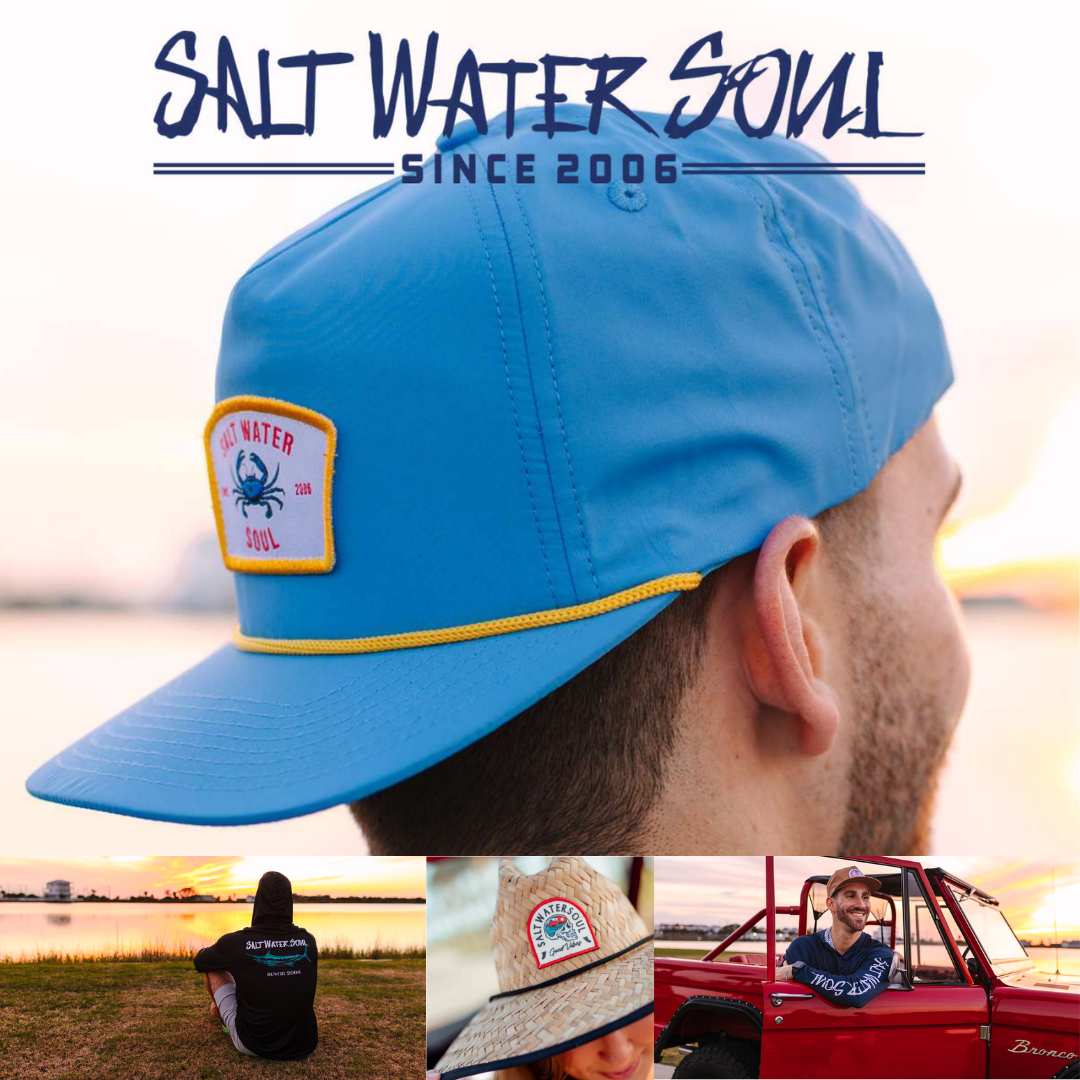 SALT WATER SOUL - Redfish Garment Dyed T-Shirt