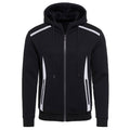 Men's Sherpa Fleece Lined Reflective Zip Hoodie